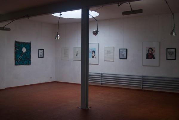 Gallery space in the Atelierhaus: Jena, Germany